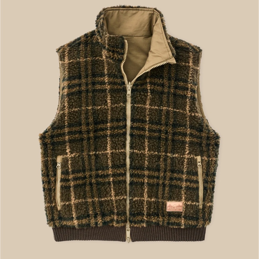 Filson Women’s Reversible Woolly Fleece Vest